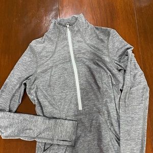 Quarter Zip Workout Top